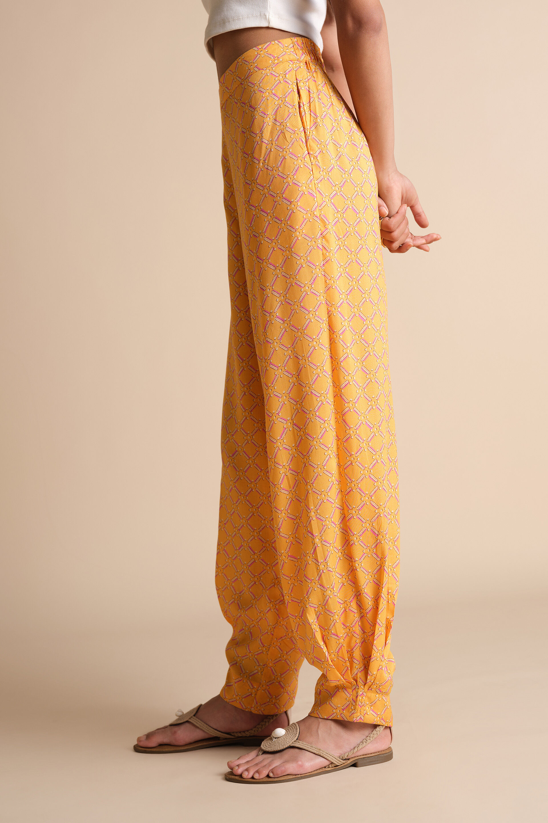 Summer Noor Bottom, Mustard, image 3